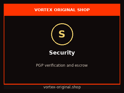 Vortex Original Shop security infrastructure and governance protocols